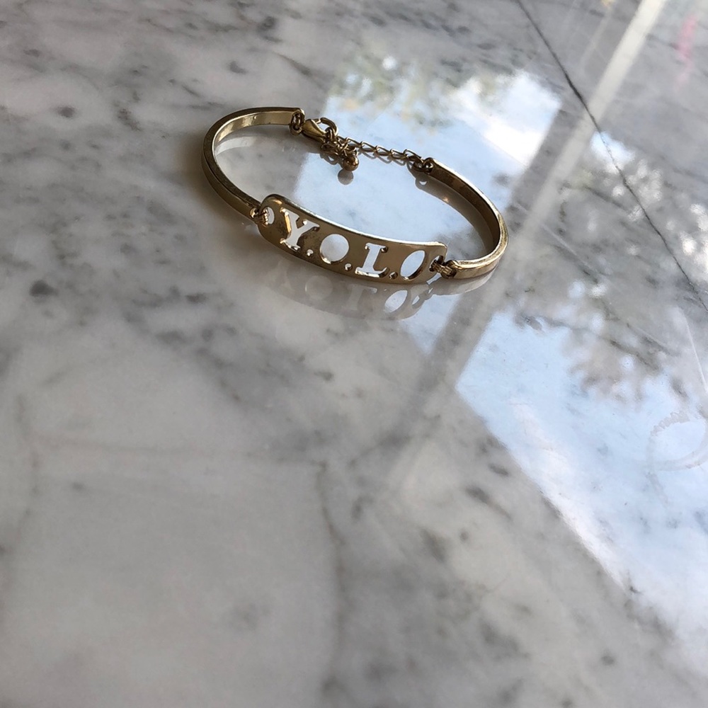 YOLO bracelet SOLD